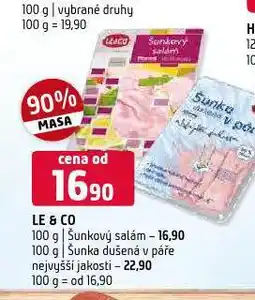 Terno Šunka dušená v páře nabídka