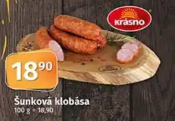 COOP TIP Šunková klobása nabídka
