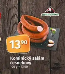 COOP TIP Kominický salám česnekový nabídka