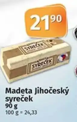 COOP TIP Madeta Jihočeský syreček 90 g nabídka