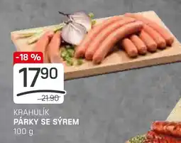 Flop KRAHULÍK PÁRKY SE SÝREM nabídka