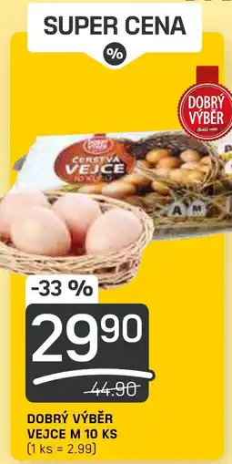 Flop DOBRÝ VÝBĚR VEJCE M 10 KS nabídka