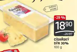 Flop CÍSAŘSKÝ SÝR 30% nabídka