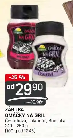 Flop ZÁRUBA OMÁČKY NA GRIL nabídka