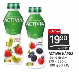 Flop ACTIVIA NÁPOJ nabídka