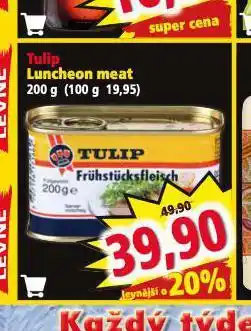 Norma Tulip luncheon meat nabídka