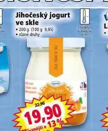 Norma Jihočeský jogurt ve skle nabídka