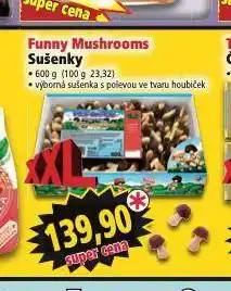 Norma Sušenky funny mushrooms nabídka