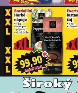 Norma Bardollini horské nápoje nabídka