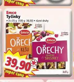 Norma Emco tyčinky nabídka