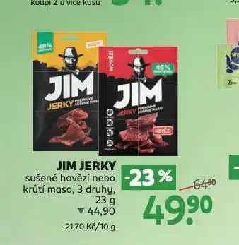 Rossmann Jim jerky nabídka