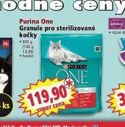 Norma Purina one granule pro kočky nabídka