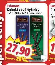 Norma Trianon čokoládové tyčinky nabídka
