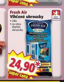 Norma Fresh air vlhčené ubrousky nabídka