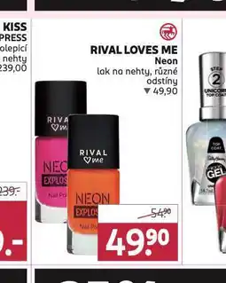 Rossmann Rival loves me lak na nehty nabídka