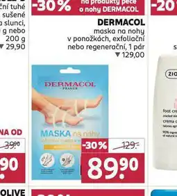 Rossmann Dermacol maska na nohy nabídka