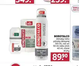 Rossmann Borotalco deosprej nabídka