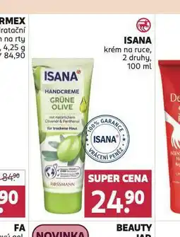 Rossmann Isana krém na ruce nabídka