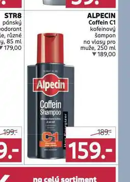 Rossmann Alpecin coffein c1 kofeinový šampon nabídka