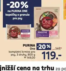 Rossmann Purina one kompletní krmivo pro psy nabídka