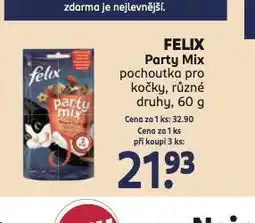 Rossmann Felix party mix pochoutky pro kočky nabídka