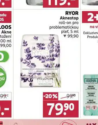 Rossmann Ryor aknestop roll-on nabídka