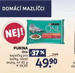 Rossmann Purina one kapsičky pro kočky nabídka