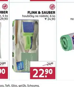 Rossmann Flink & sauber houbičky na nádobí nabídka