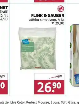 Rossmann Flink & sauber utěrka s motivem nabídka