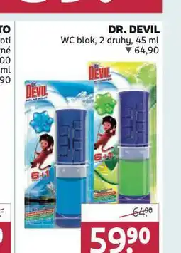 Rossmann Dr. devil wc blok nabídka