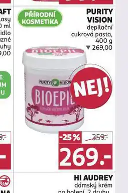 Purity vision depilační cukrová vata