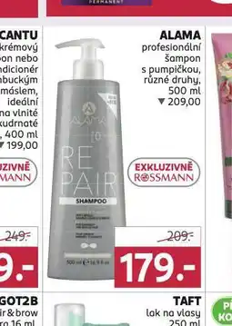 Rossmann Alama profesionální šampon nabídka