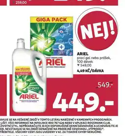 Rossmann Ariel prací prostředek nabídka