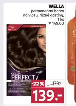 Rossmann Wella permanentní barva na vlasy nabídka