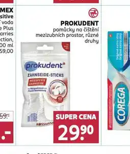 Rossmann Prokudent pomůcky na čištění mezizubních prostor nabídka