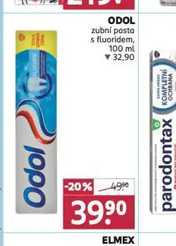 Rossmann Odol zubní pasta nabídka