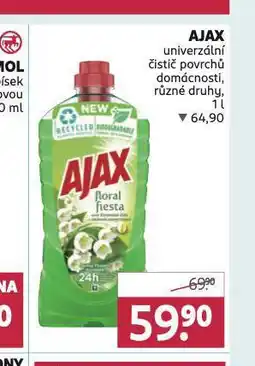 Rossmann Ajax univerzální čistič povrchů nabídka