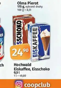 Hochwald eiskaffee, eisschoko