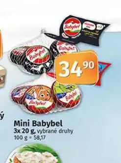 Coop Mini babybel nabídka