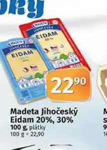 Coop Madeta jihočeský eidam 20%, 30% nabídka