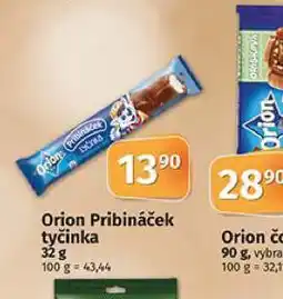 Coop Orion pribináček tyčinka nabídka