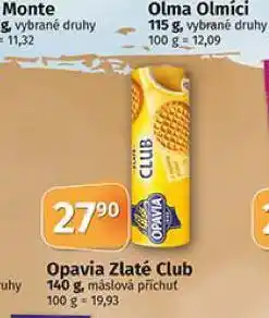 Coop Opavia zlaté club nabídka