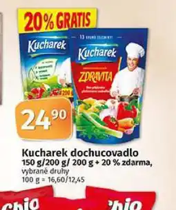 Coop Kucharek dochucovadlo nabídka