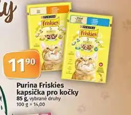 Coop Purina friskies kapsičky pro kočky nabídka
