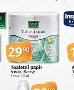 Coop Toaletní papír nabídka