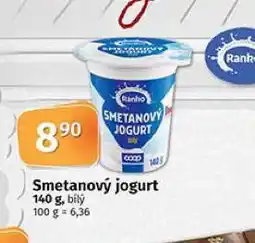 Coop Smetanový jogurt bílý nabídka