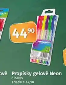 Coop Propisky gelové neon nabídka