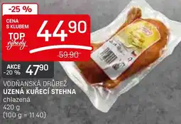 Flop VODŇANSKÁ DRŮBEŽ UZENÁ KUŘECÍ STEHNA nabídka