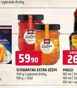 Terno Schwartau extra džem nabídka