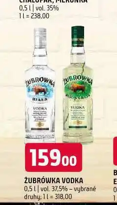 Terno Zubrowka vodka nabídka